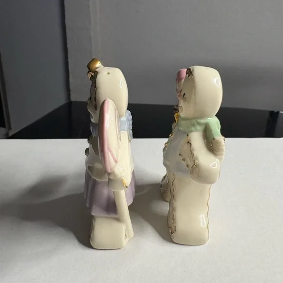 Lenox Gingerbread Boy & Girl Salt & Pepper Shaker Set - Picture 5 of 7